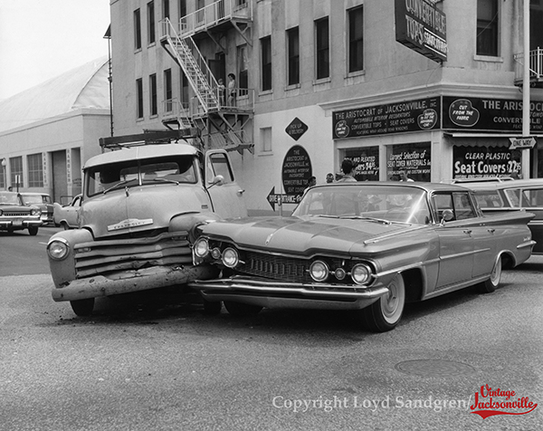 Jacksonville FL-Florida Laura Street Downtown Western Union 1947